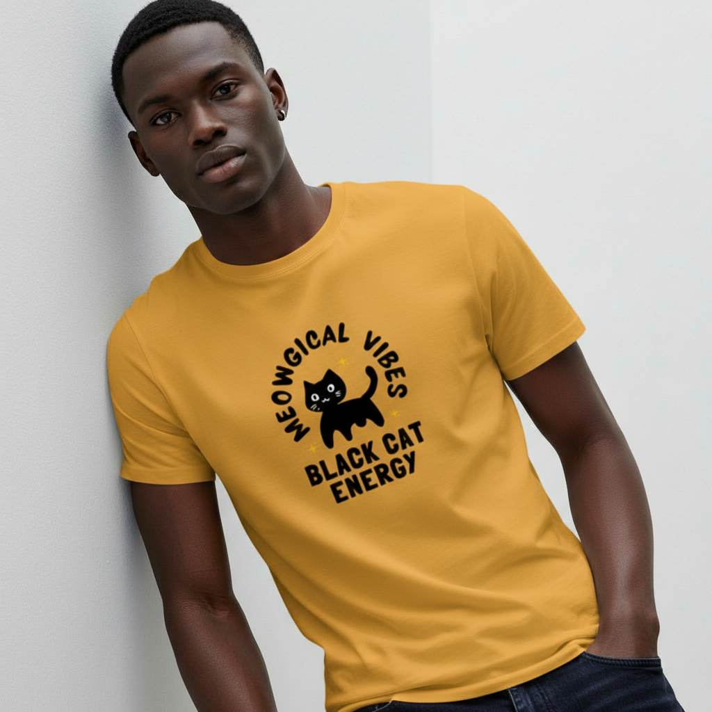 Black Cat Unisex Classic Crew T-Shirt